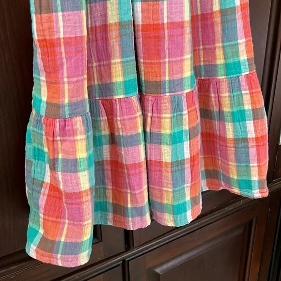 EUC Colorful Cat and Jack girls Easter dress - size 10-12 Large - Picture 3 of 12